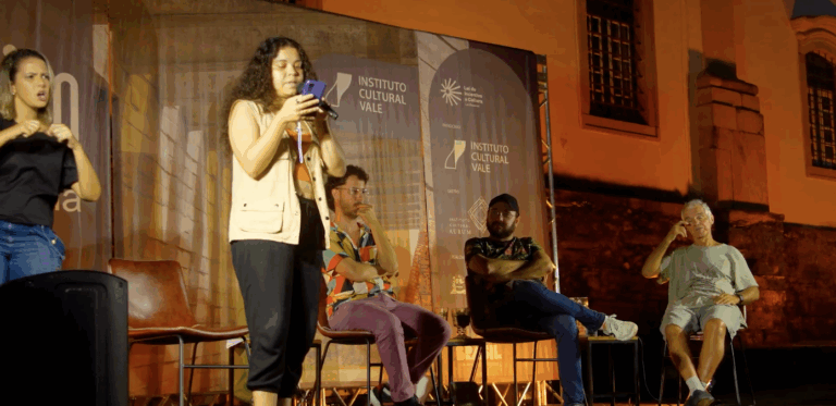 Bate-papo literário com Viviane Mosé, Chacal, Domingos Guimaraens e Vitor Paiva | Museu de Mariana