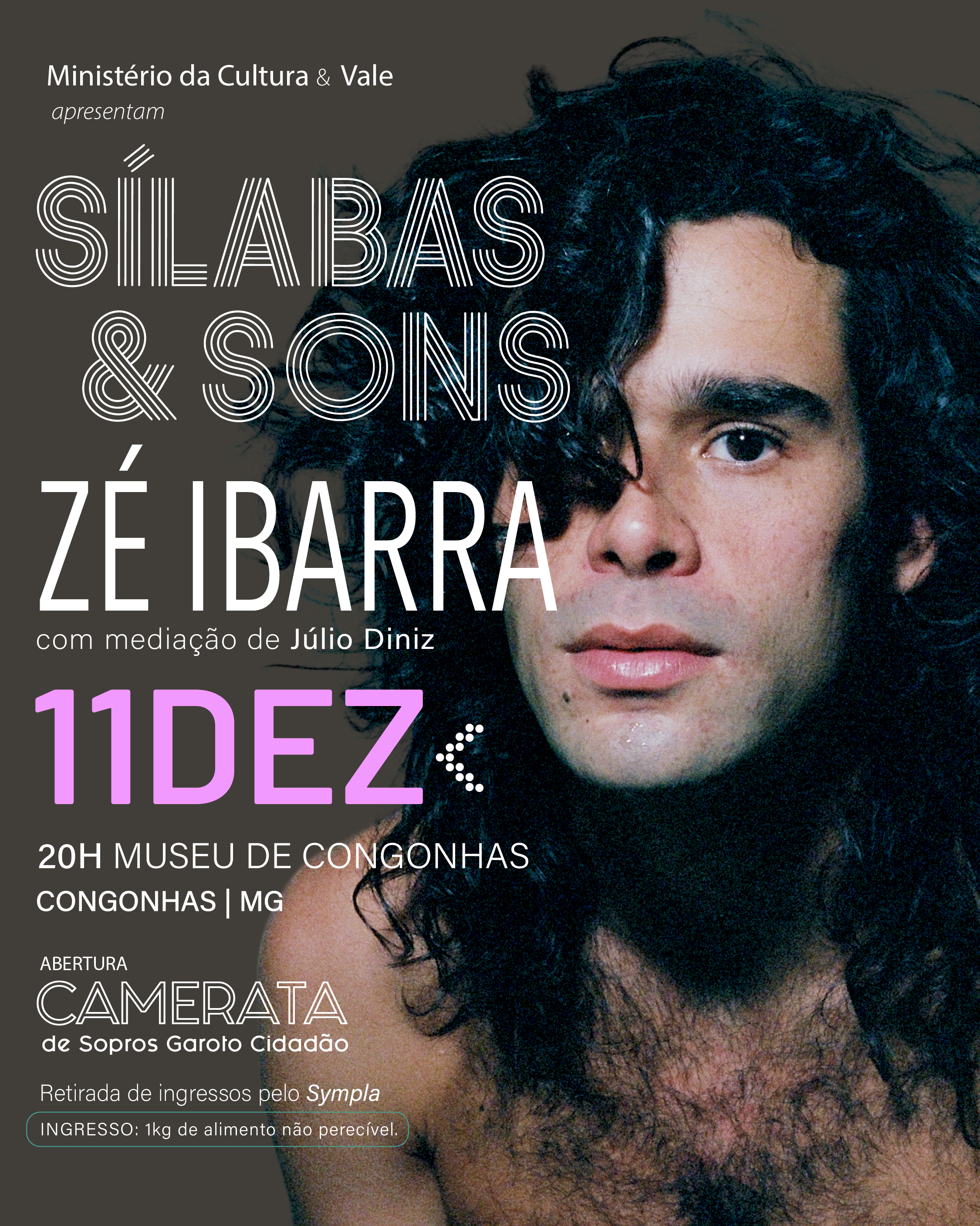 Sílabas e Sons | Bate-papo com Zé Ibarra e Júlio Diniz no Museu de Congonhas