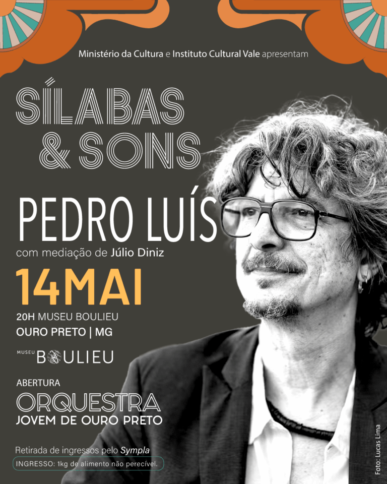 Sílabas e Sons | Bate-papo com Pedro Luís e Júlio Diniz no Museu Boulieu